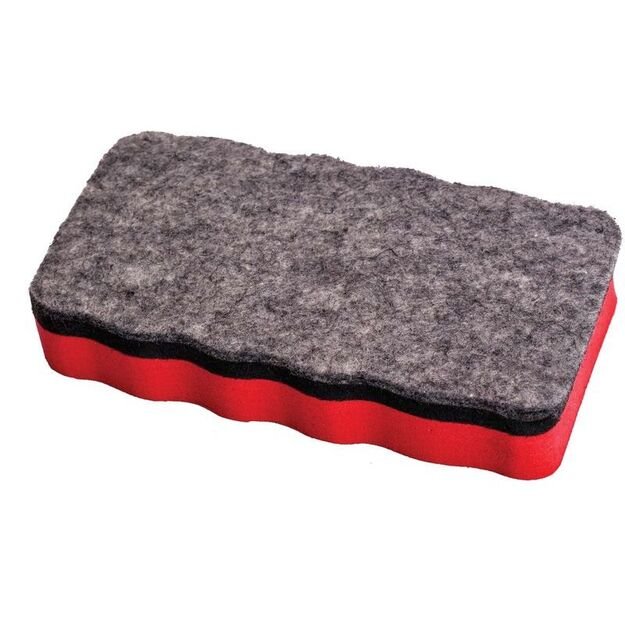 Magnetinės lentos valiklis CENTRUM, 120 x 60 mm su magnetu 4