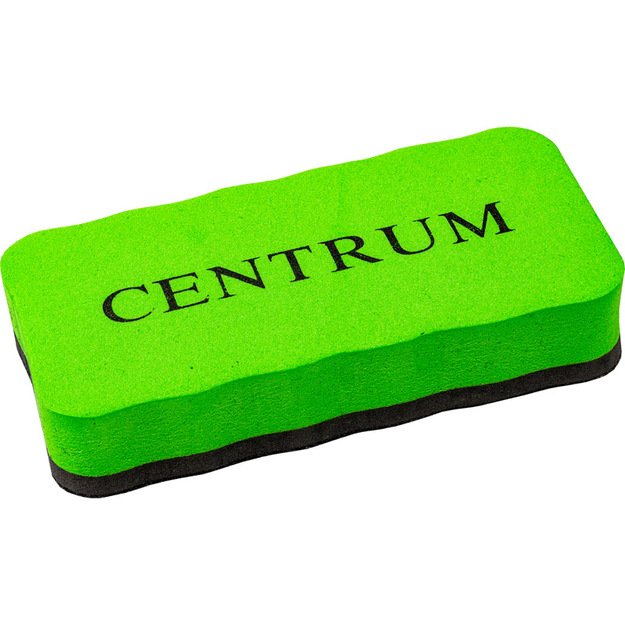 Magnetinės lentos valiklis CENTRUM, 120 x 60 mm su magnetu 3