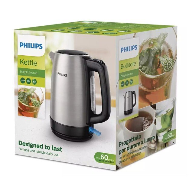 Virdulys PHILIPS HD9350/90, 1.7l, nerūdijantis plienas 3