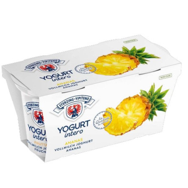 Jogurtas VIPITENO, ananasų skonio, 3,5% rieb., 2x125 g