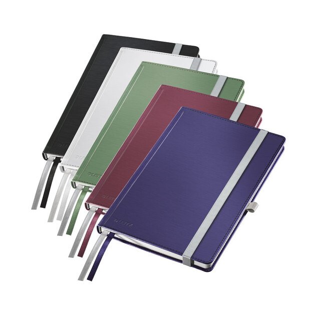 Užra&scaron;ų knygelė LEITZ STYLE A5, 80 lapų, langeliais