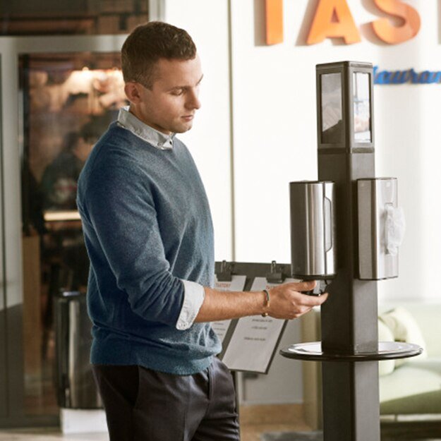 Muilo putų dozatorius TORK, 289 x 106 x 107 mm (460010) 4