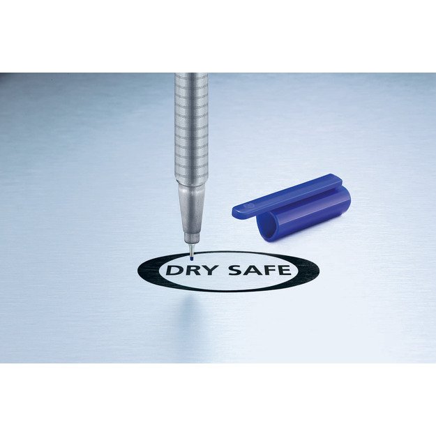 Vienkartinis rašiklis STAEDTLER TRIPLUS FINELINER 334, 0,3 mm, mėlyna 4