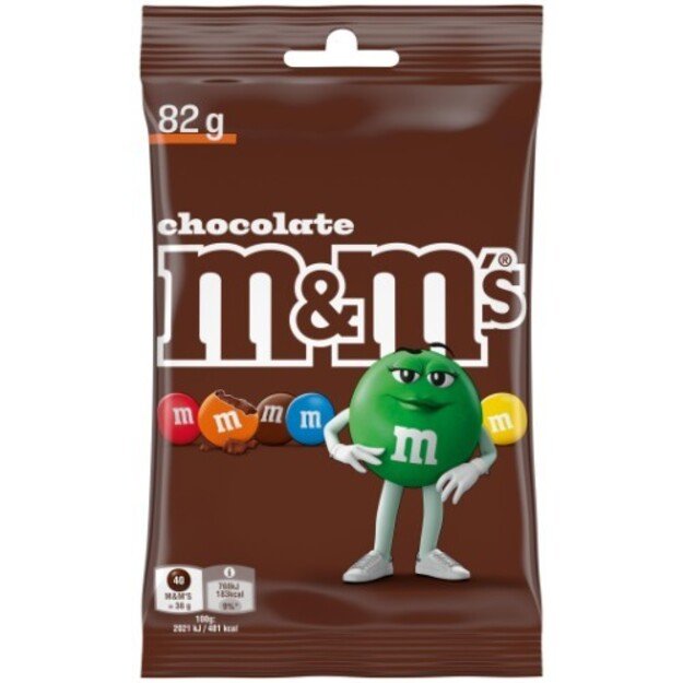 Dražė  M&M s Choco, 82 g