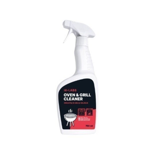 Orkaičių ir grilių valiklis HI-LABS, 750 ml