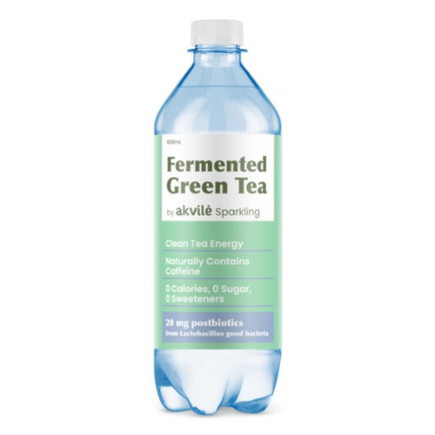 Funkcinis gaivusis gėrimas FERMENTED GREEN TEA BY AKVILĖ, 0,6l