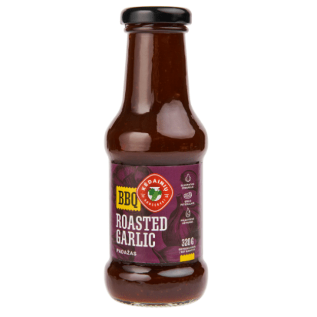 Padažas KĖDAINIŲ BBQ Roasted Garlic, 320g