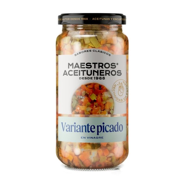 Marinuotų daržovių mi&scaron;inys MAESTROS ACEITUNEROS, 345/200 g