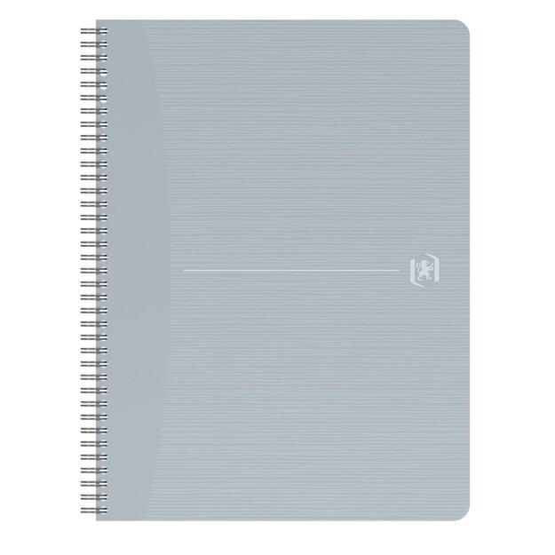 Perdirbtas sąsiuvinis su spirale OXFORD Rec&rsquo;Up, A4, 50 lapų, 90 gsm, langeliais 6