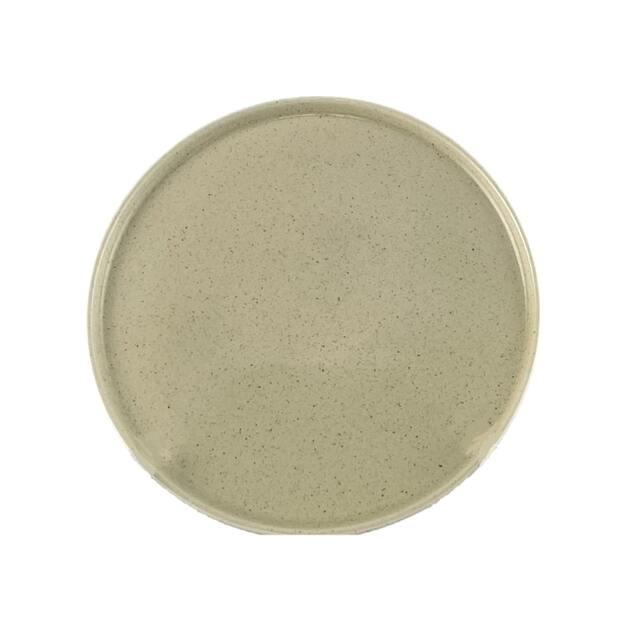 Lėkštė GRANITE Cream, porcelianas, D 26,5 cm, vnt