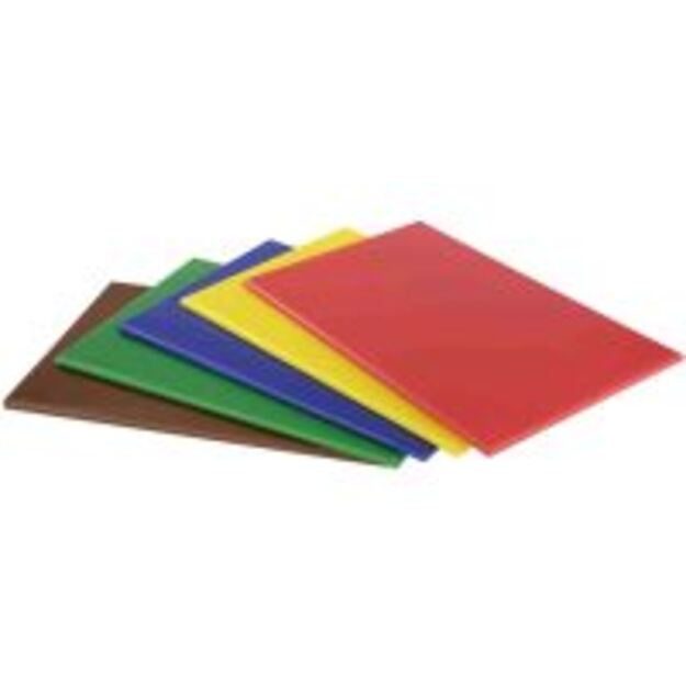 Lentelė pjaustymui, PE, raudona, GN 1/1, 53 x 32,5 cm, H 2 cm, vnt