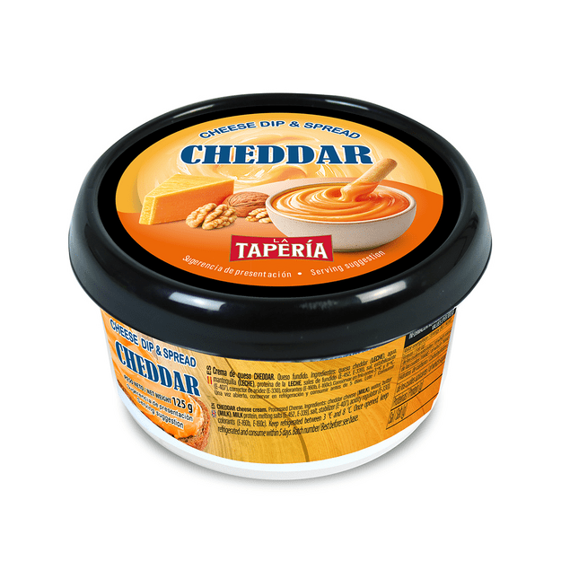 Tepamas čederio sūrio kremas SPANISH CHEESE, , 125g