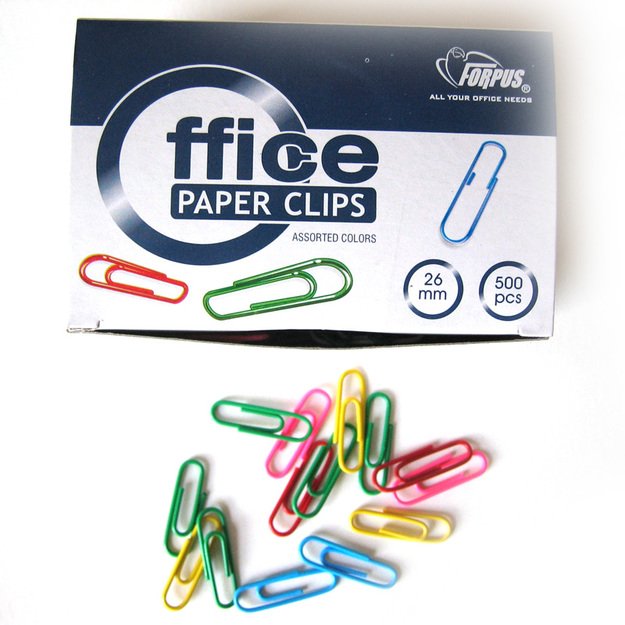 Spalvotos sąvaržėlės FORPUS 26 mm 1