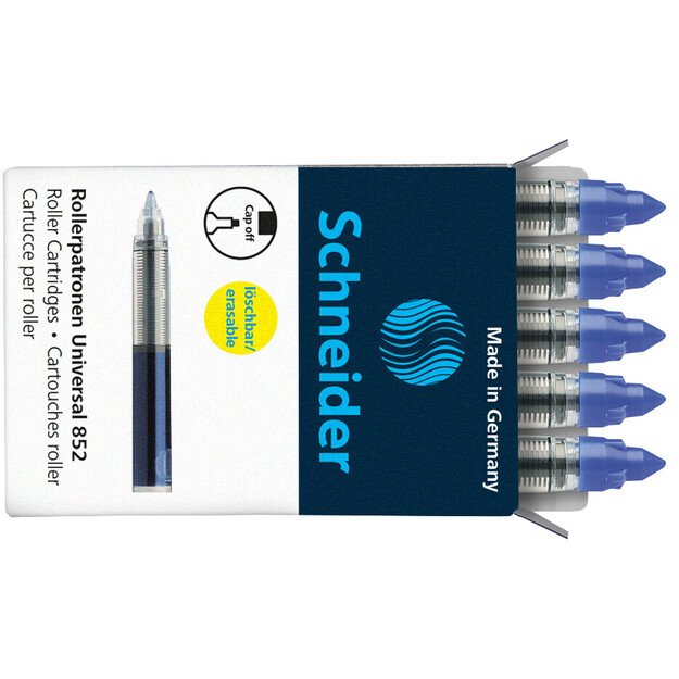 Kapsulės rašikliui SCHNEIDER 852 5 vnt