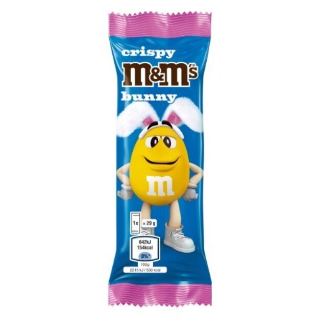 &Scaron;okoladinė figūrėlė M&M s Crispy Bunny, 29g