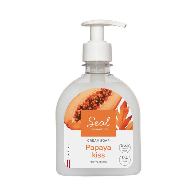Kreminis muilas  SEAL PAPAYA KISS 300 ml