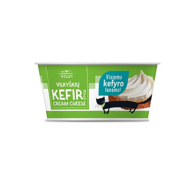 Tepamas var&scaron;kės kremas VILVI VILKY&Scaron;KIŲ, Kefir style, 15% rieb., 150 g