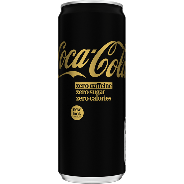 Gazuotas gaivusis gėrimas COCA COLA Zero Caffeine, 0.33l, skardinė D