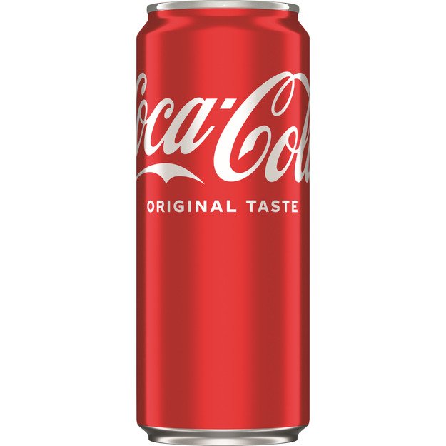 Gazuotas gaivusis gėrimas COCA COLA, 0,33 l, skardinė D