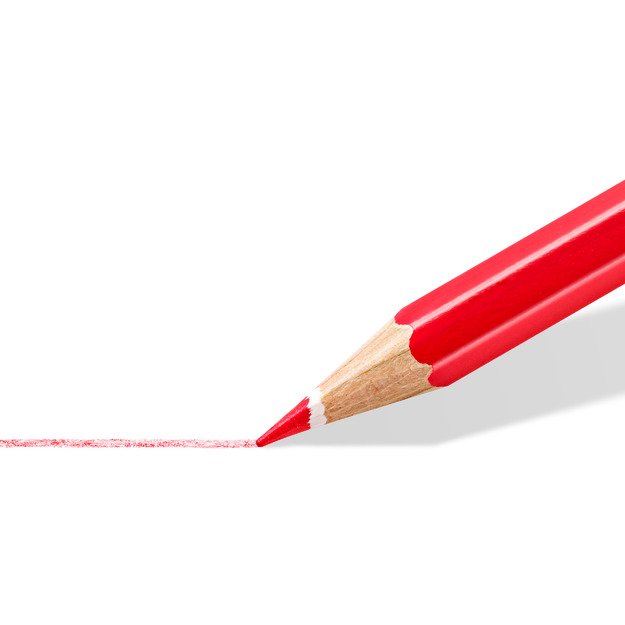 Spalvoti pie&scaron;tukai STAEDTLER NORIS, &scaron;e&scaron;iabriauniai, akvareliniai, 12 vnt. + teptukas 2