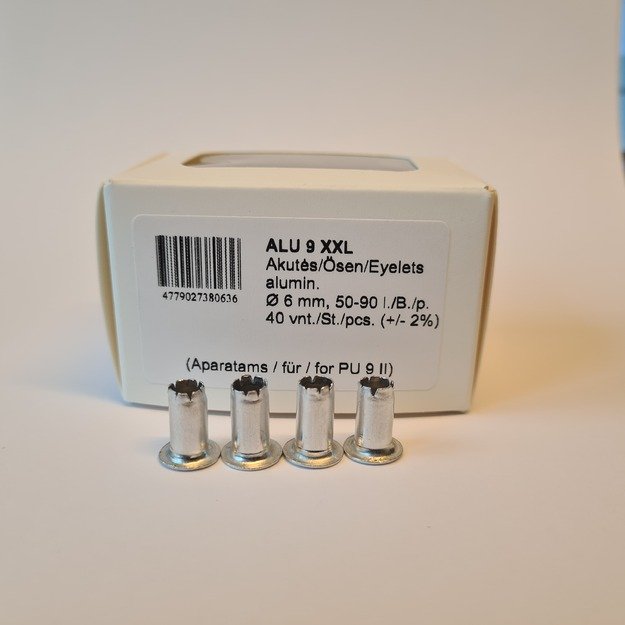 Kniedės, 50-90 lapų, PunchNBinde kniedikliui 2