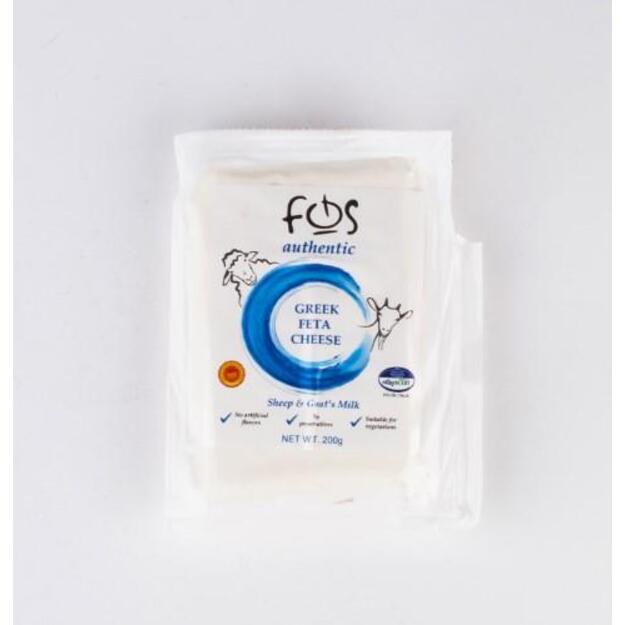 Sūris FETA P.D.O., 70% avies ir 30% ožkos pieno, vakuume, 200 g