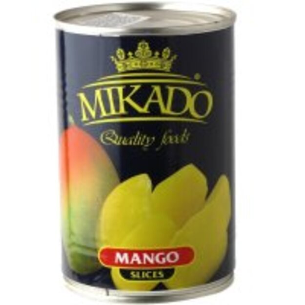 Konservuotos mangų skiltelės MIKADO, 420 g / 230 g