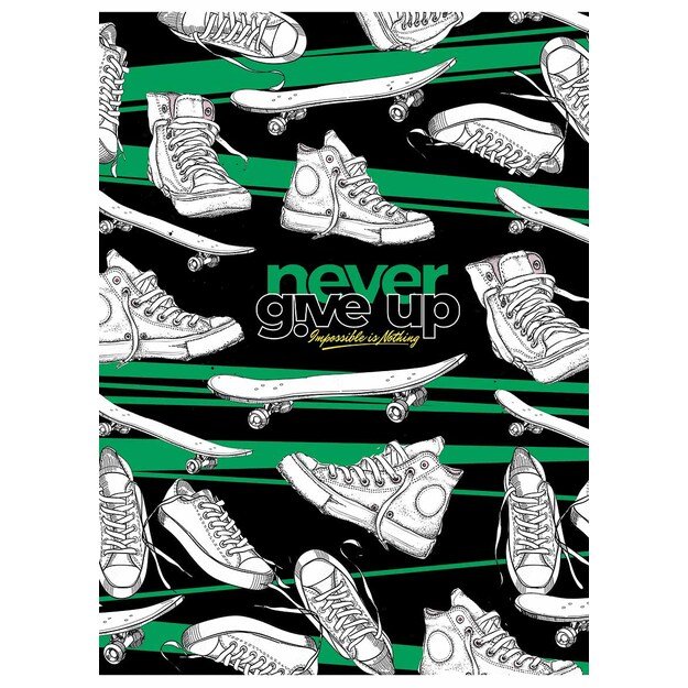 Sąsiuvinis Schoolboy, 80 lapų, 70 gsm, langeliais 1