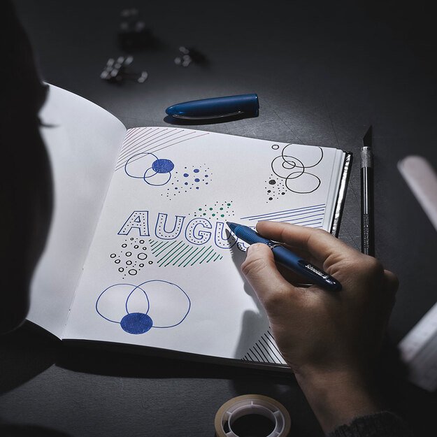 Rašiklis SCHNEIDER ONE BUSINESS 0.6mm 4