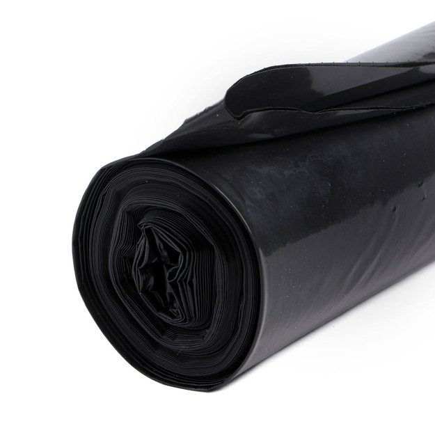 Šiukšlių maišai, 150L, 10 vnt, LD, 50 mic, 75 x 115 cm, juodi 1