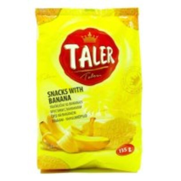 Traškučiai TALERIAI, su bananais, 135 g 1