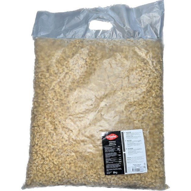 Makaronai ARIADNA, rageliai, 5 kg