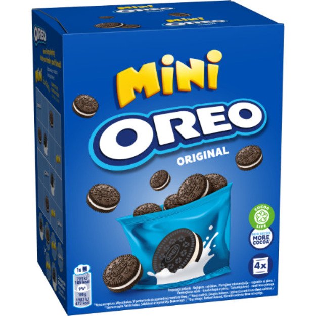 Sausainiai OREO mini, 160 g. (4x40 g)