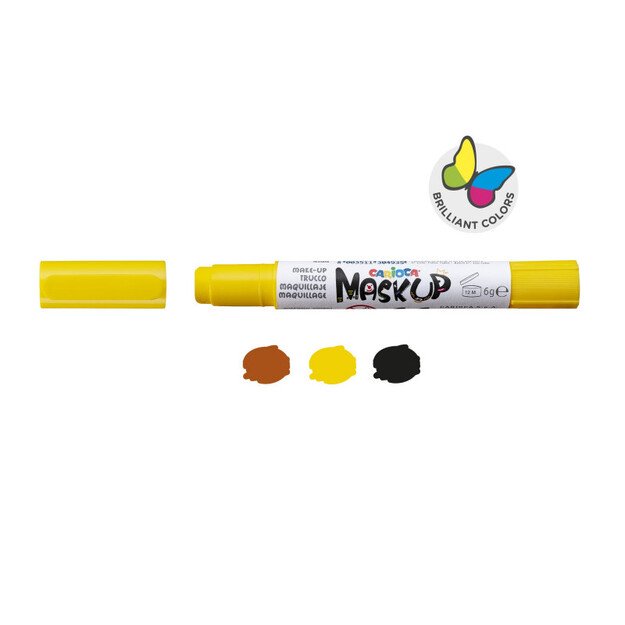 Dažai veidui CARIOCA ANIMALS, 3 vnt. 2