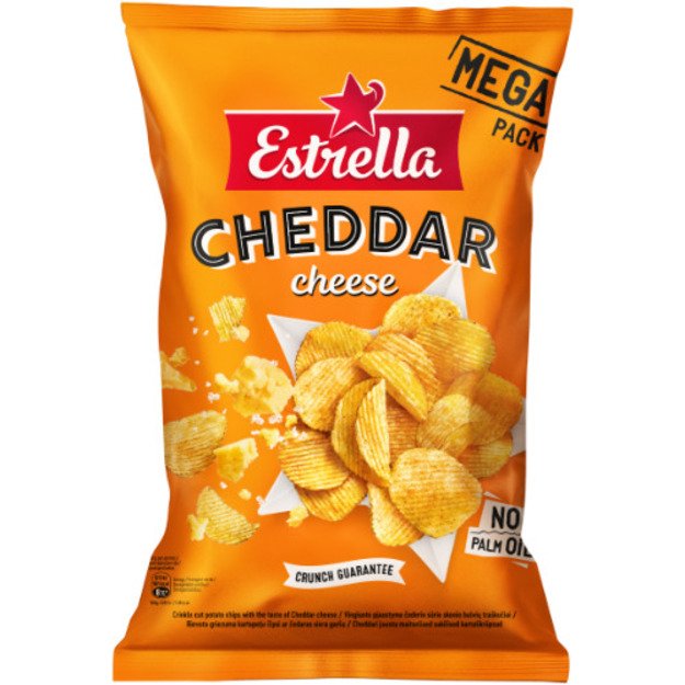 Tra&scaron;kučiai ESTRELLA, čederio sūrio skonio, 250 g 1