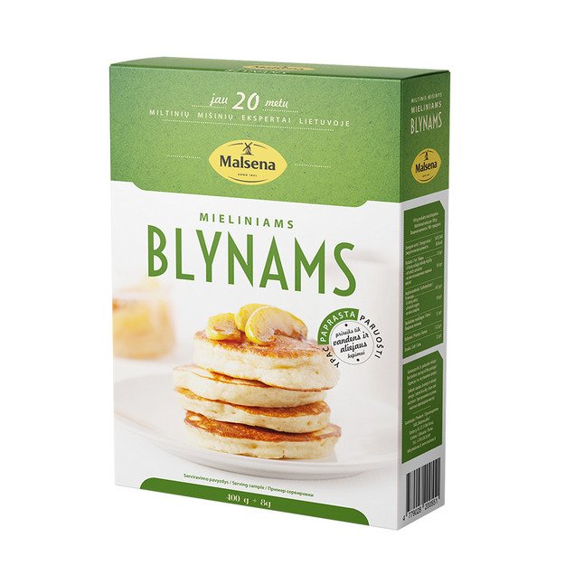 Miltinis mišinys MALSENA, mieliniams blynams, 400 g 1