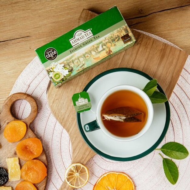 Ahmad Tea Žalioji jazminų arbata, mai&scaron;eliuose, 25 vnt. 3