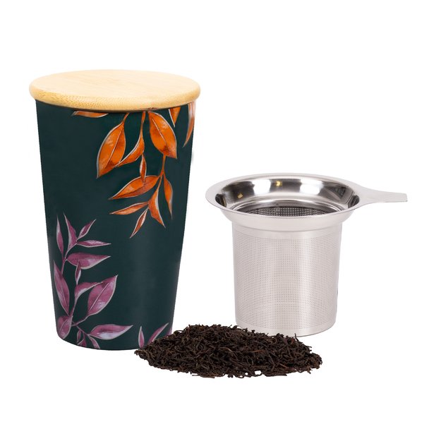 AHMAD TEA 100g Kew Breakfast arbatos rinkinys su puodeliu 5