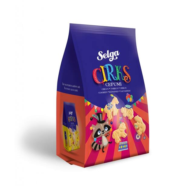 Sausainiai SELGA, Cirkas, 300g