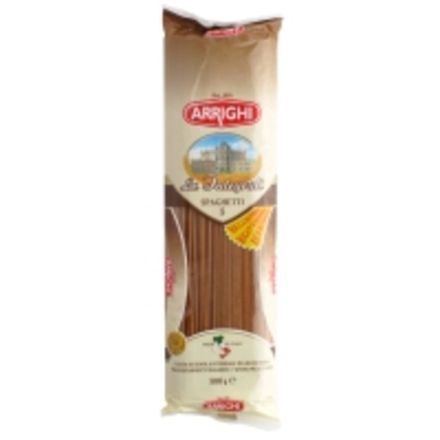 Makaronai ARRIGHI, pilno grūdo, spageti, 500 g