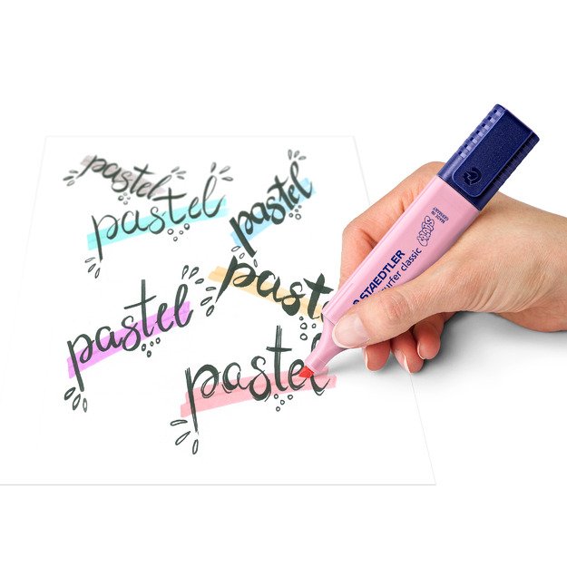 Teksto žymeklių rinkinys STAEDTLER Textsurfer 364C, 4 spalvos 6