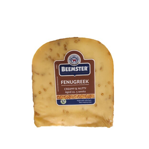 Puskietis sūris BEEMSTER, su ožragės sėklomis, brandintas 5 savaites, 250 g