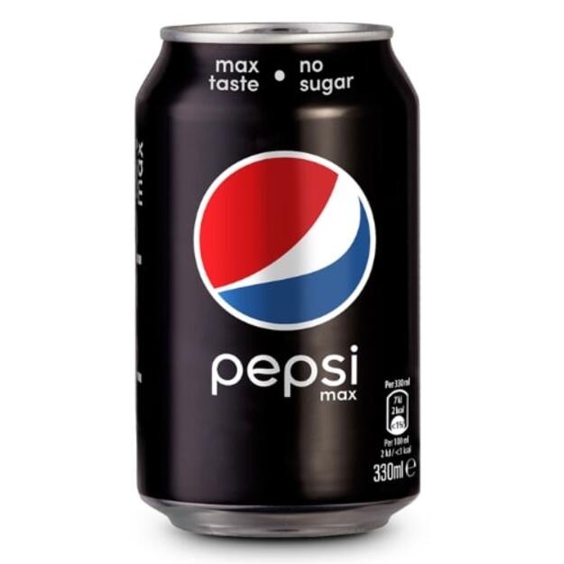 Gėrimas PEPSI Max, 0.33 l, Skard.