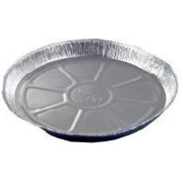 Vienkartinis indelis, aliuminis, D 27 cm, H 2,2 cm, 25 vnt