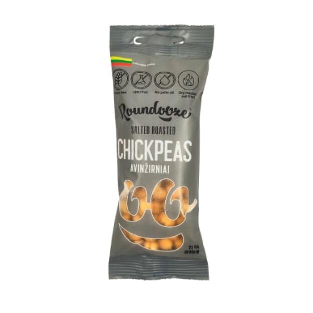 Skrudinti avinžirniai ROUNDOOZE, sūdyti, 50 g