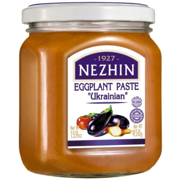 Pagardas NEZHIN, Baklažanų pasta, Ukrainietiška, 450 g