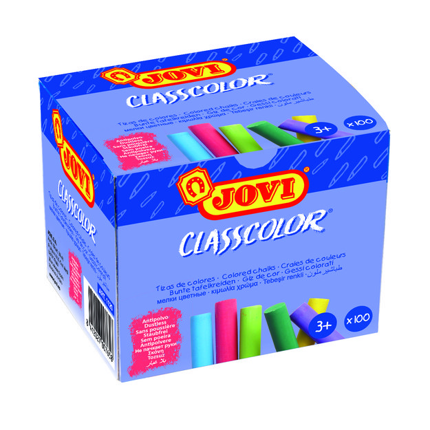 Spalvota kreida JOVI Classcolor Box, 100 vnt.