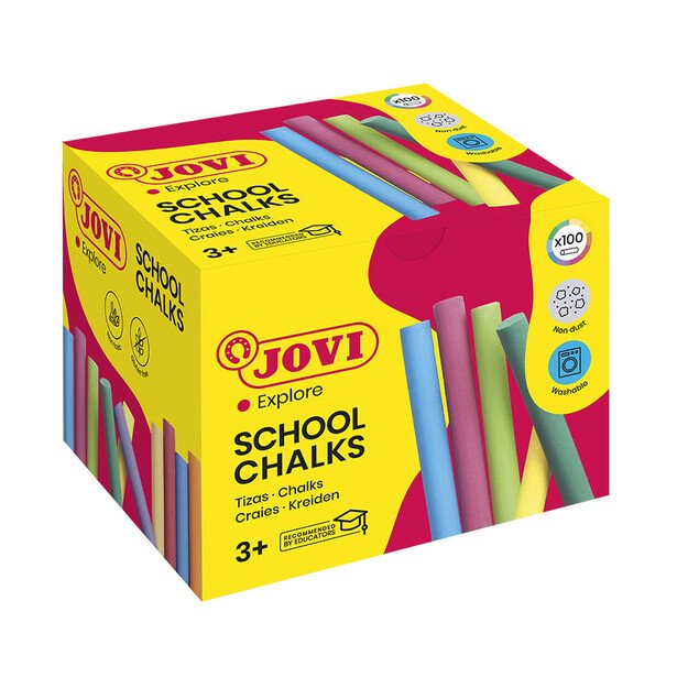 Spalvota kreida JOVI Classcolor Box, 100 vnt. 1