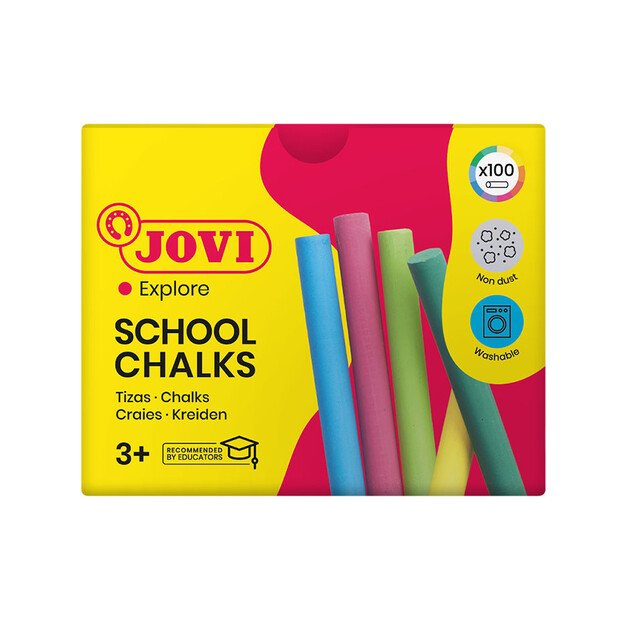 Spalvota kreida JOVI Classcolor Box, 100 vnt. 2