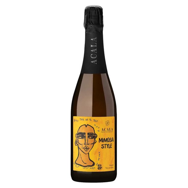 Ekologiškas gaivusis arbatos gėrimas ACALA Mimosa Style, 750 ml, LT-EKO-001